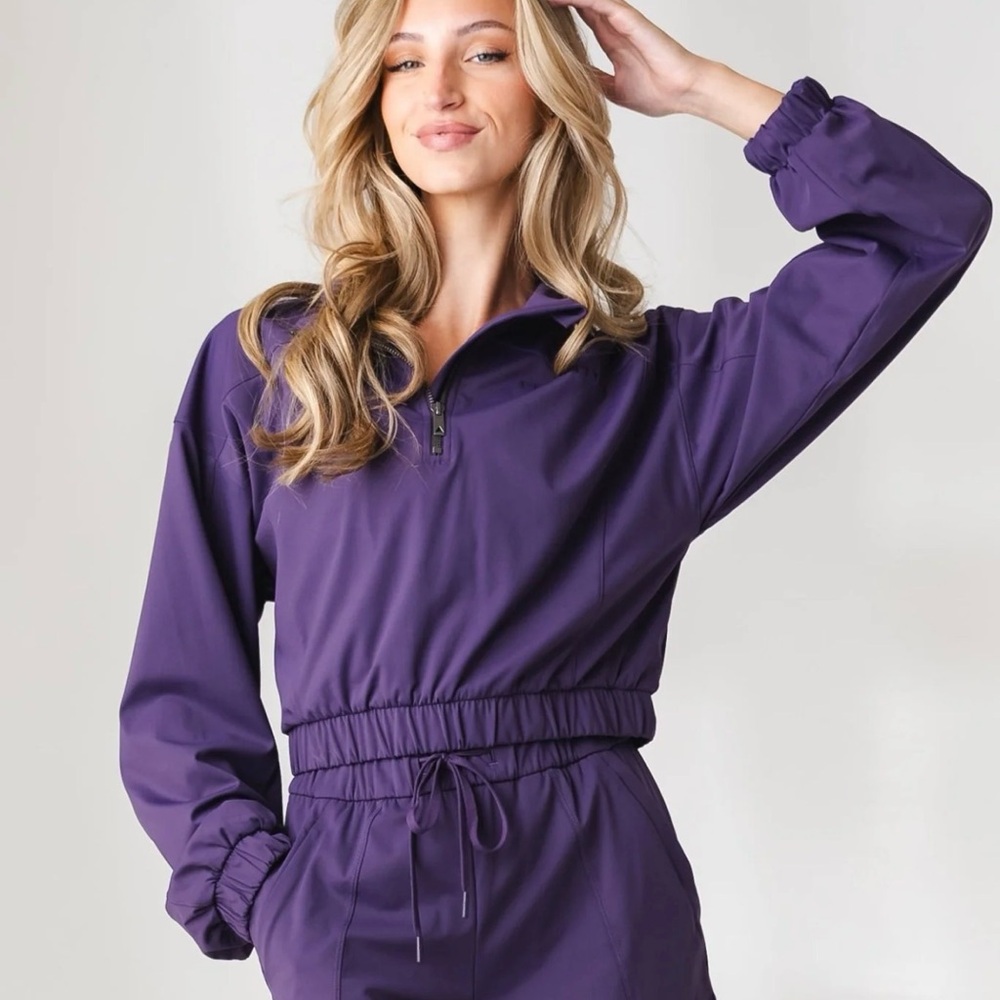 Vitality Nomad Jacket - Plum NWOT